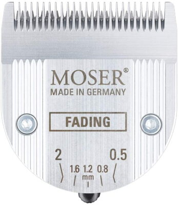 MOSER 1887 Genio Pro / Chrom Style fadovací stříhací hlava Fading Blade