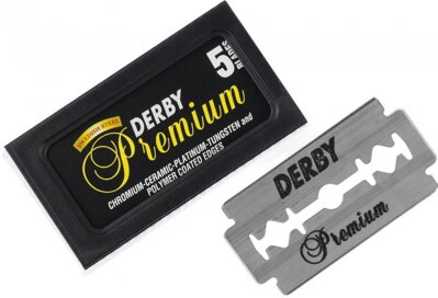 DERBY Premium celé žiletky 20 ks balení