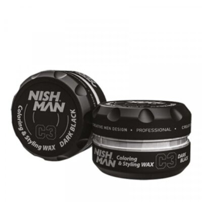 NISHMAN Hair Coloring Wax Black 100 ml