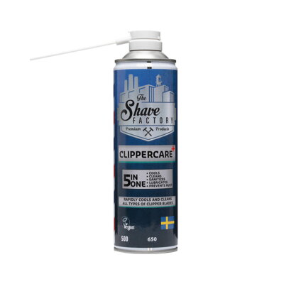 THE SHAVE FACTORY Clippercare 5 in 1 Spray 500 ml