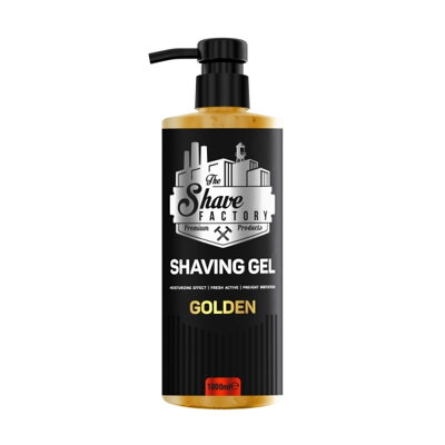THE SHAVE FACTORY Shaving Gel Golden 1000 ml