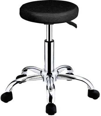 HAIRWAY stolička pro kadeřnici Comfort - černá