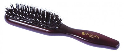 HAIRWAY kartáč na vlasy oválný malý, kančí štětiny & nylon