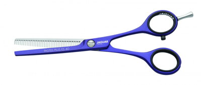 JAGUAR Pastell Plus Viola 3053-1 kadeřnické nůžky efilační 5"