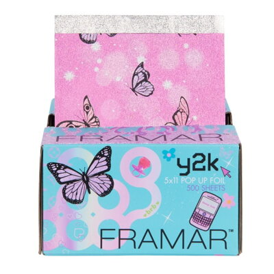 FRAMAR y2k alu-fólie se speciálním povrchem 500 listů šířka 13 cm x délka 28 cm