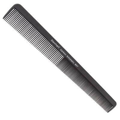 STEINHART 807 karbonový hřeben na vlasy 8"