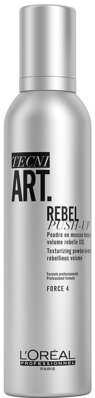 L'ORÉAL PROFESSIONNEL Tecni Art Rebel Push Up pudrová objemová pěna - 250 ml