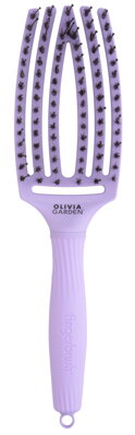 OLIVIA GARDEN Finger Brush kartáč na vlasy masážní 6-řadý střední Grape Soda