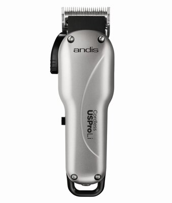 ANDIS 73010 Cordless UsPro Li profesionální stříhací strojek na vlasy Li-aku / kabel stříbrný