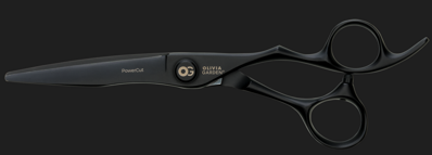 OLIVIA GARDEN PowerCut Matt Black 5,5" 