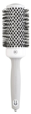 OLIVIA GARDEN Expert BlowOut Shine White&Gray kartáč na vlasy 45 mm