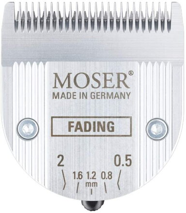 MOSER 1887 Genio Pro / Chrom Style fadovací stříhací hlava Fading Blade