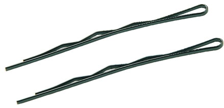 EFALOCK sponky Comtesse zvlněné 12 ks zlaté 5 cm