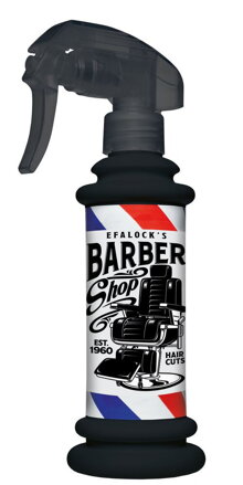 EFALOCK Barber rozprašovač na vodu černý 170 ml