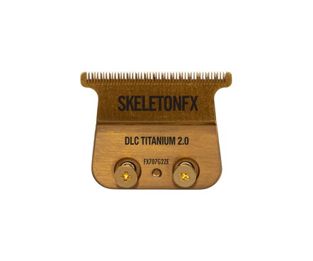 BABYLISS PRO FX707G2ZE "DLC Gold Titanium 2.0" stříhací hlava pro konturovací strojek Babyliss Pro Skeleton FX7870