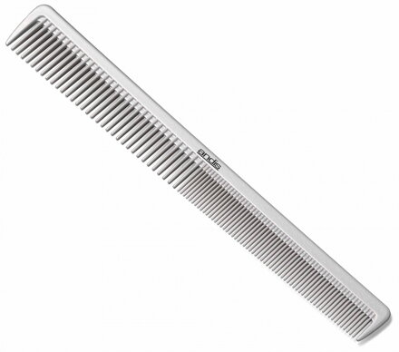 ANDIS 12405 Tapering Comb stříhací hřeben zužující se tvar šedý 17,5 cm