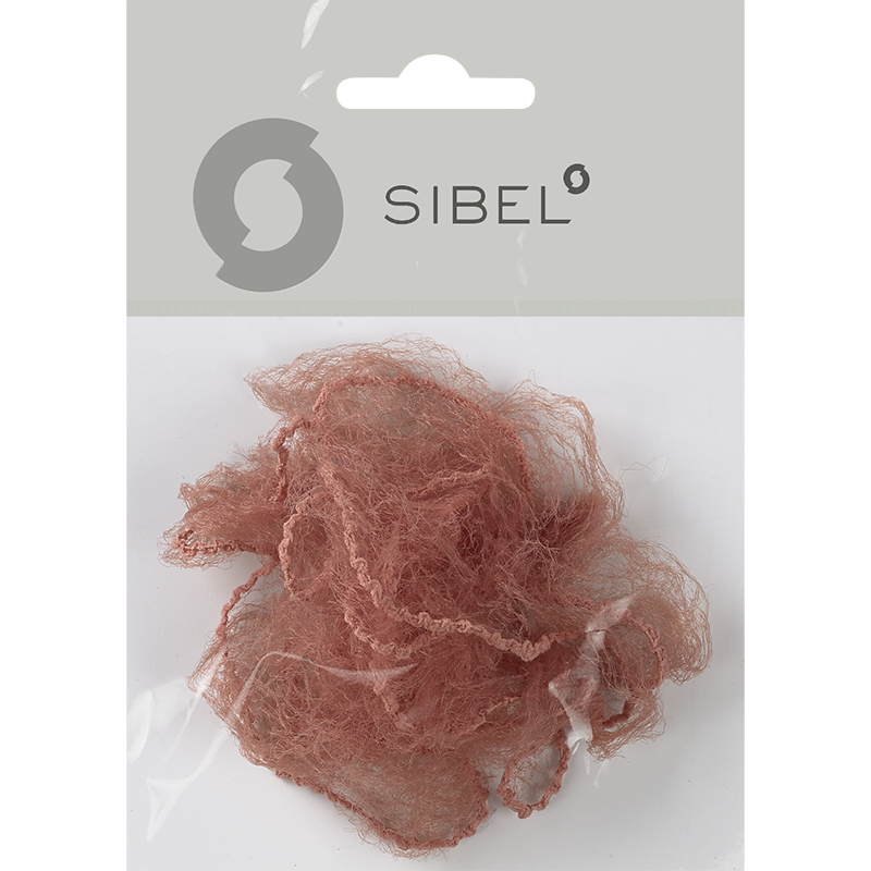 SIBEL síťka na drdol s elastickým okrajem, světla hnědá 2 ks SIBEL síťka na drdol s elastickým okrajem, světla hnědá 2 ks
