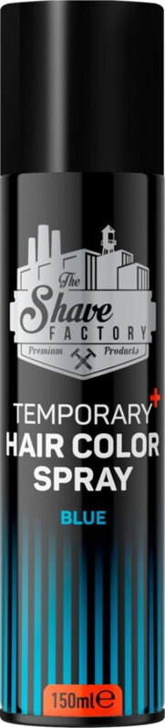 THE SHAVE FACTORY Temporary Hair Color Spray Blue 150 ml