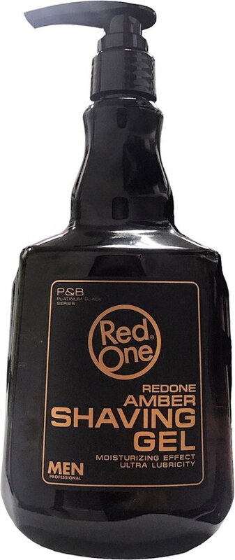 RED ONE Shaving gel transparentní &quot;amber&quot; - 1000 ml