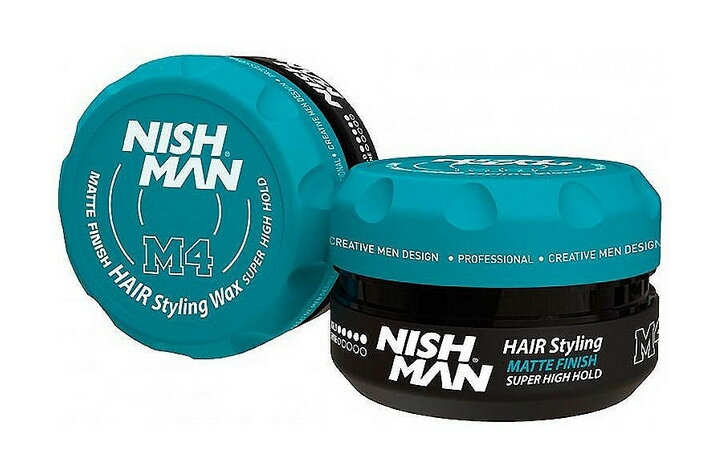 NISHMAN M4 Matte Finish Super High Hold Wax 100 ml