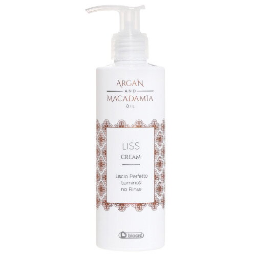 BIACRÉ Argan and Macadamia Oil vyhlazující krém na vlasy - 200 ml