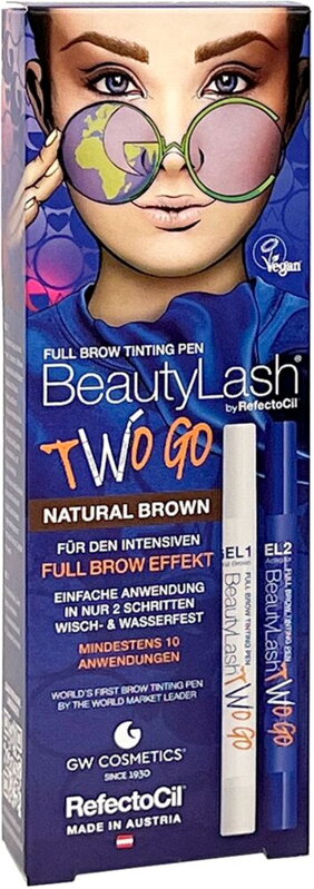 REFECTOCIL BeautyLash Full Brow Tinting Pen Two Go Natural Brown