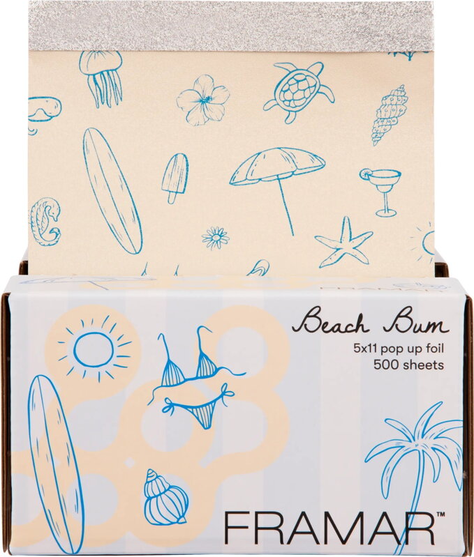 FRAMAR Beach Bum alu-fólie se speciálním povrchem 500 listů šířka 13 cm x délka 28 cm