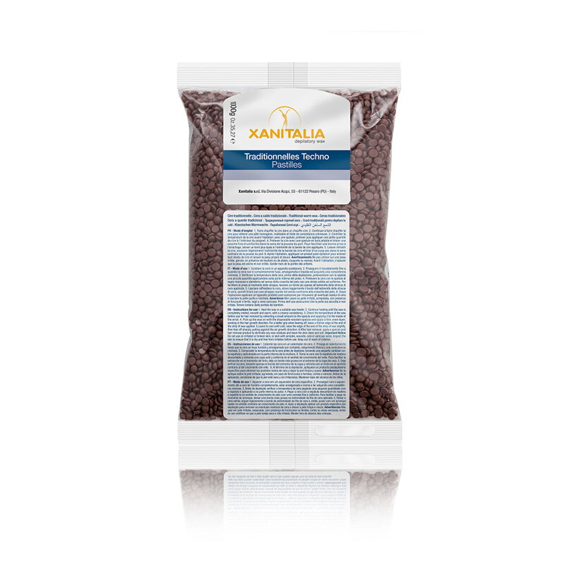 SALON PRO depilační voskové perle Cioccolato 1 kg pro depilaci s pásy