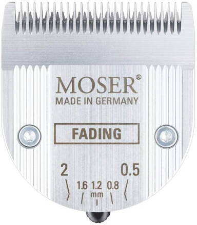 MOSER 1887 Genio Pro / Chrom Style fadovací stříhací hlava Fading Blade