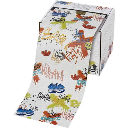 SIBEL fólie ALU Graffiti 12,7 cm x 97 m, 15µ, embosovaná