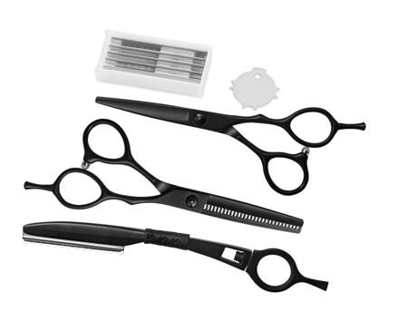 SIBEL Crocotrax Kit 2.0 set nožičky + efilační nůžky + efilační seřezávač + 5 břitů