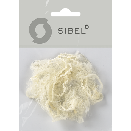 SIBEL síťka na drdol s elastickým okrajem, světla blond 2 ks