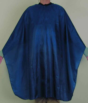 EFALOCK pláštěnka na stříhání antistatická 125 x 144 cm, modrá