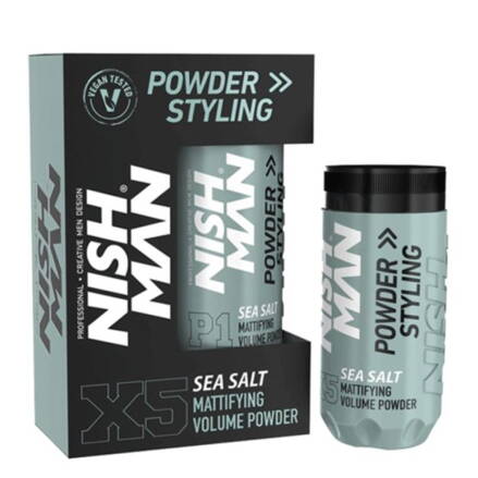 NISHMAN Powder Styling  Wax Sea Salt X5 20 gr