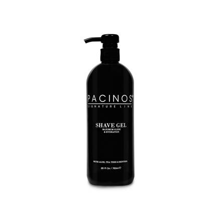 PACINOS Shave Gel průhledný chladivý gel na holení 750 ml