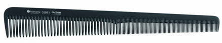 HAIRWAY karbonový hřeben na vlasy střihací - 17,5 cm