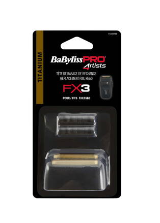 BABYLISS PRO FXX3RFBE náhradní fólie a planžety pro Double Foil Shaver