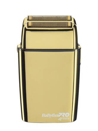 BABYLISS PRO FXFS2GE Double Foil Metal Shaver Gold