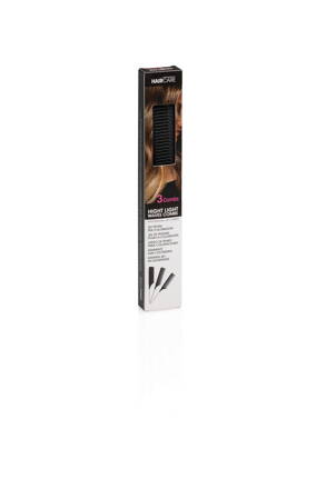 HAIR CARE set 3 ks melírovacích hřebenů na vlasy dlouhých 25,5 cm