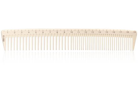 HAIR CARE hřeben stříhací s měřítkem 19,5 cm