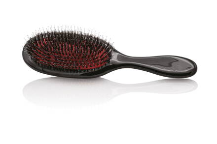 HAIR CARE kartáč poduškový na prodlužované vlasy, mix nylonových a přírodních štětin