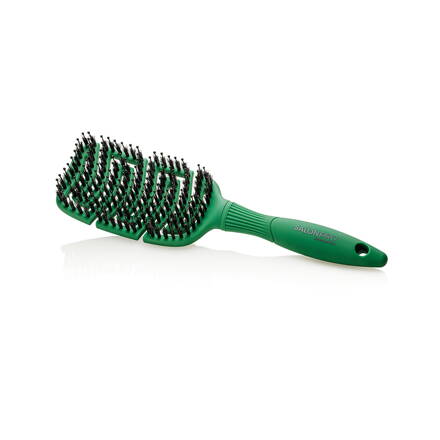 SALON PRO Xylo-Flex kartáč na vlasy masážní Green