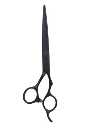 OLIVIA GARDEN Silk Cut Pro Matt Black 6,5&quot; kadeřnické nůžky