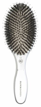 OLIVIA GARDEN Expert Care Oval kartáč na vlasy oválná divočák / nylon