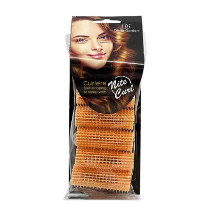 OLIVIA GARDEN Nite Curl Orange 25 mm - 6 ks