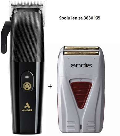 ANDIS 560901 LCA-1 Envy II Black + dárek 1