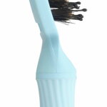 OLIVIA GARDEN Finger Brush Blue Sky kartáč na vlasy masážní 6-řadý střední