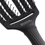 OLIVIA GARDEN Finger Brush Double Bristles kartáč na vlasy masážní 6-řadá střední dvojité plastové piny